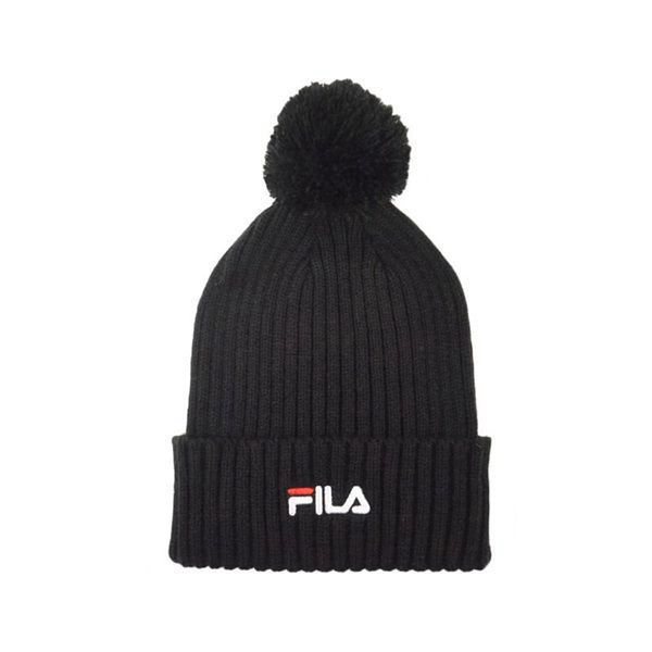 Fila Čiapky Beanie Čierne - Rupert Pom Vypredaj - Slovakia 94278-MTQR